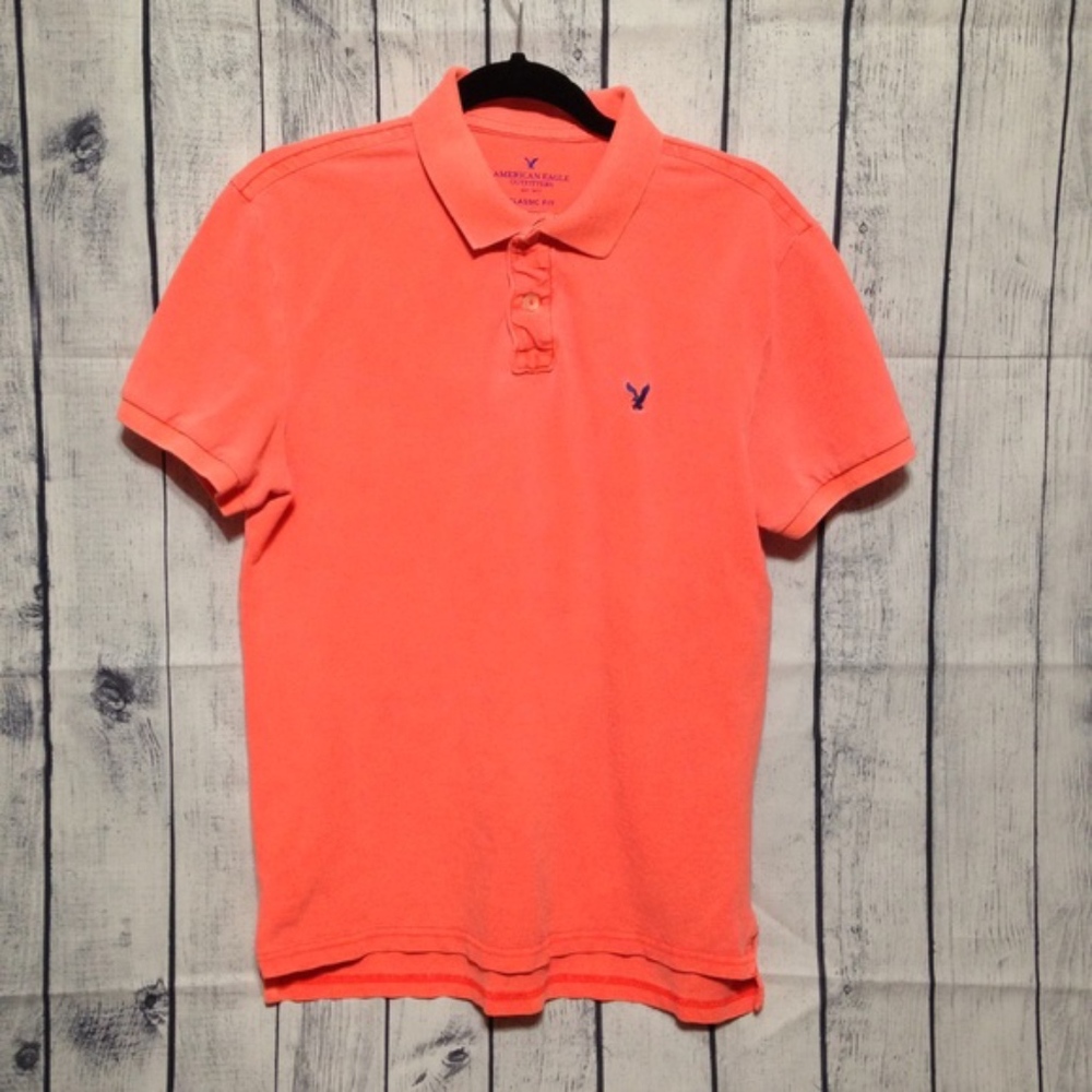 American Eagle Outfitters Orange T-Shirt